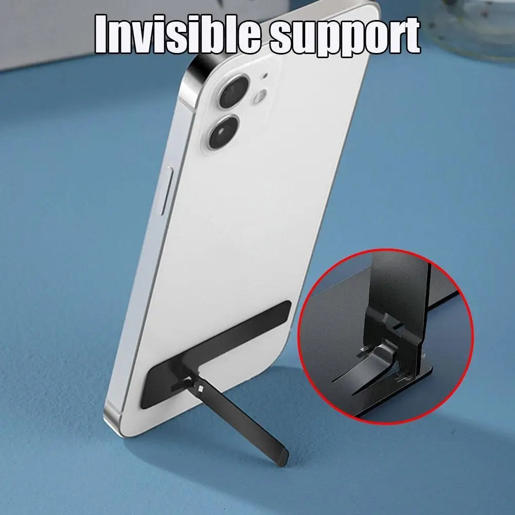 Ultra-thin Mini Metal Folding Mobile Holder Stand for iPhone