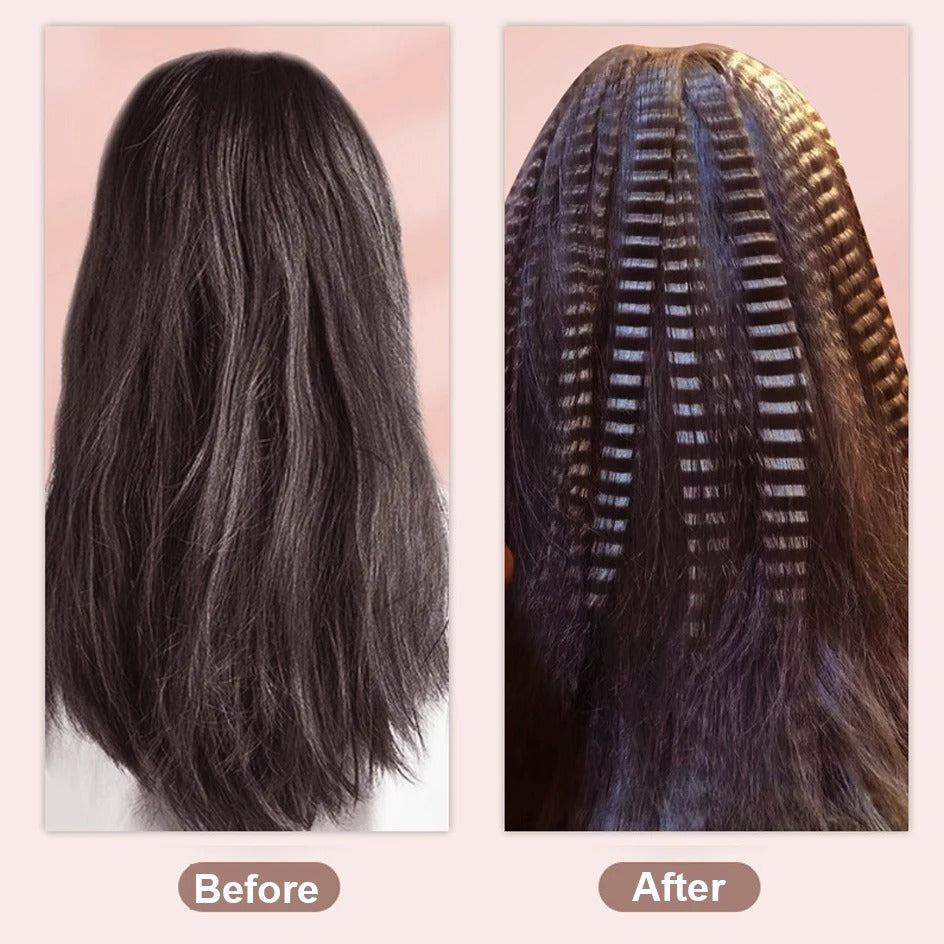 2024 Best Sell Mini Hair Curler Fluffy Splint Flat