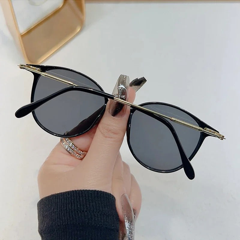 New Round Vintage Sunglasses Women