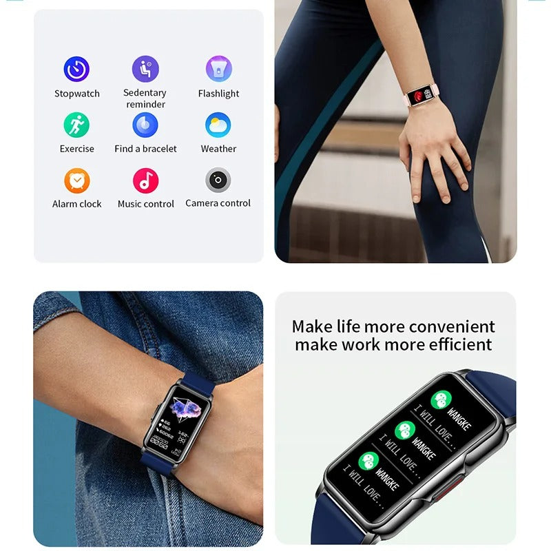 For Android IOS Smart Bracelet Women Smartwatch