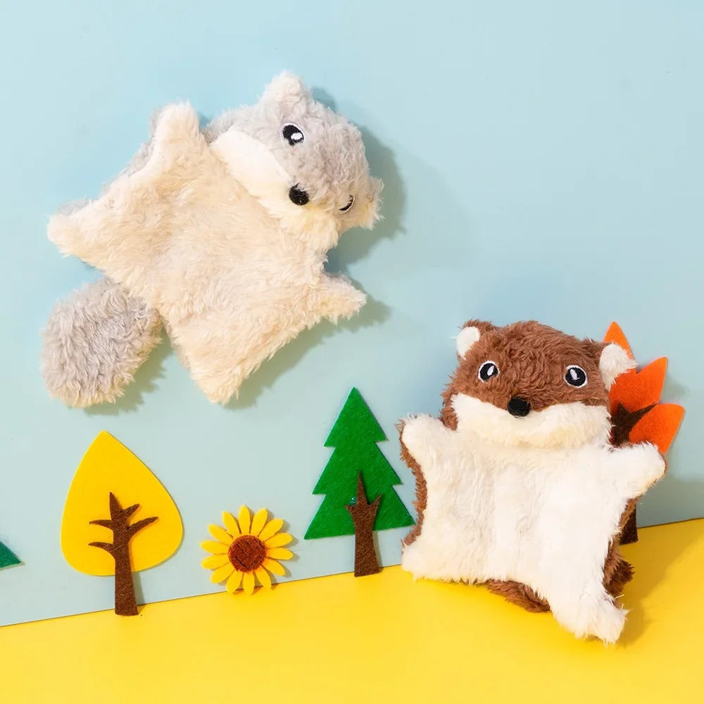 Funny Little Flying Squirrel Cat Toys Interaction