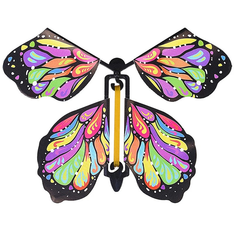 10PCS Magic Wind Up Flying Butterfly Surprise Box