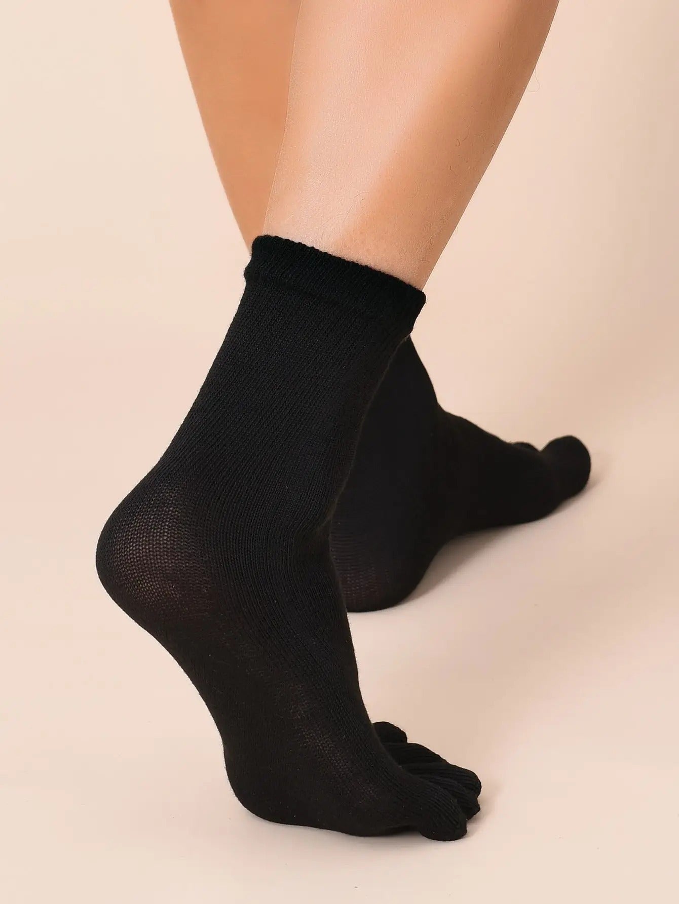 6 Pairs Socks Five-toe Breathable Socks