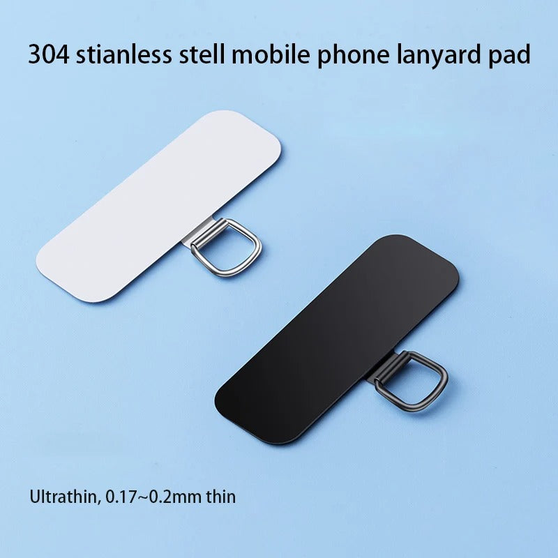 0.17mm super thin 304 stainless steel Phone Lanyard Card