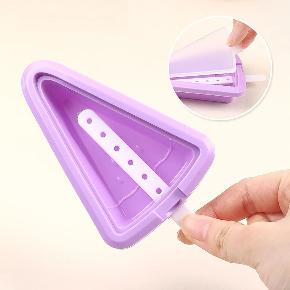 Set(5PCS) Summer Homemade Silicone Ice Cream Mold With Multiple Shapes