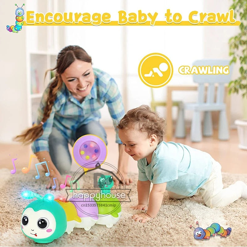 Crawling Baby Toys 6 to 12 Months Toddler Light up Musical Toys
