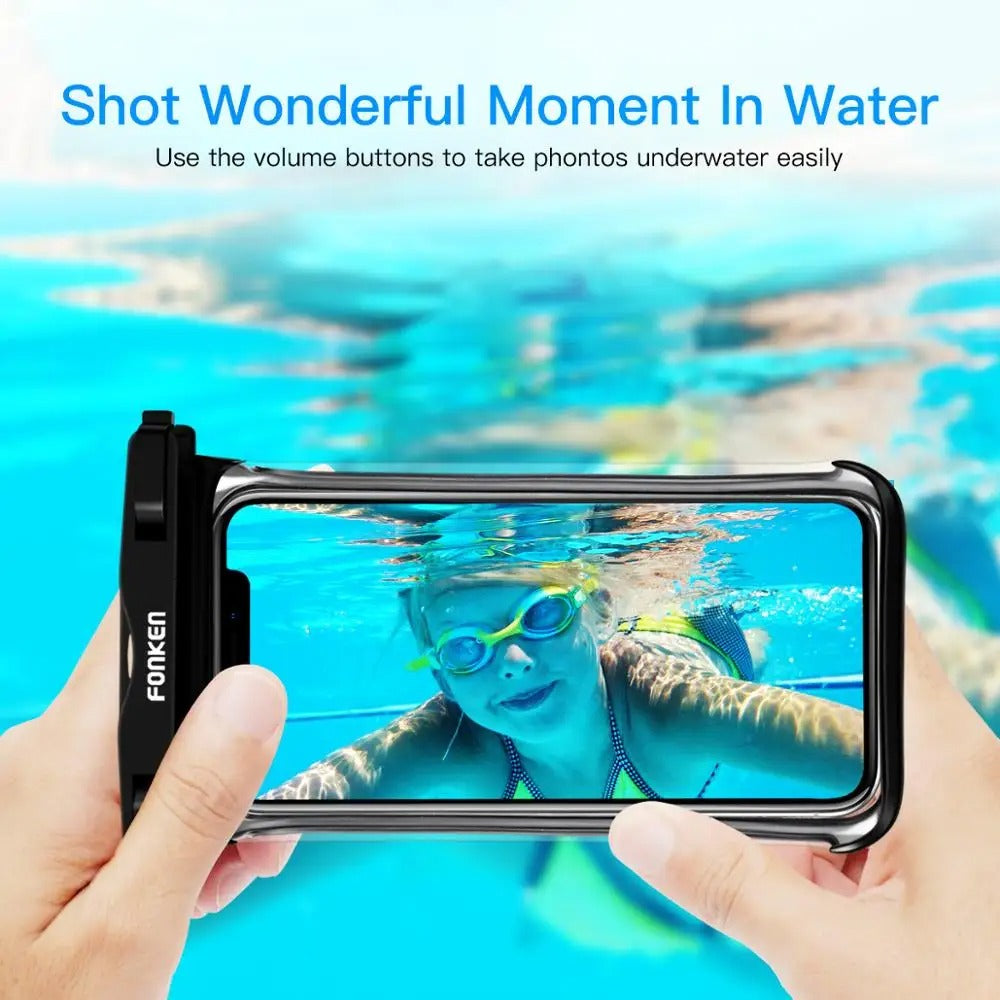 Full View Waterproof Case for Phone Underwater