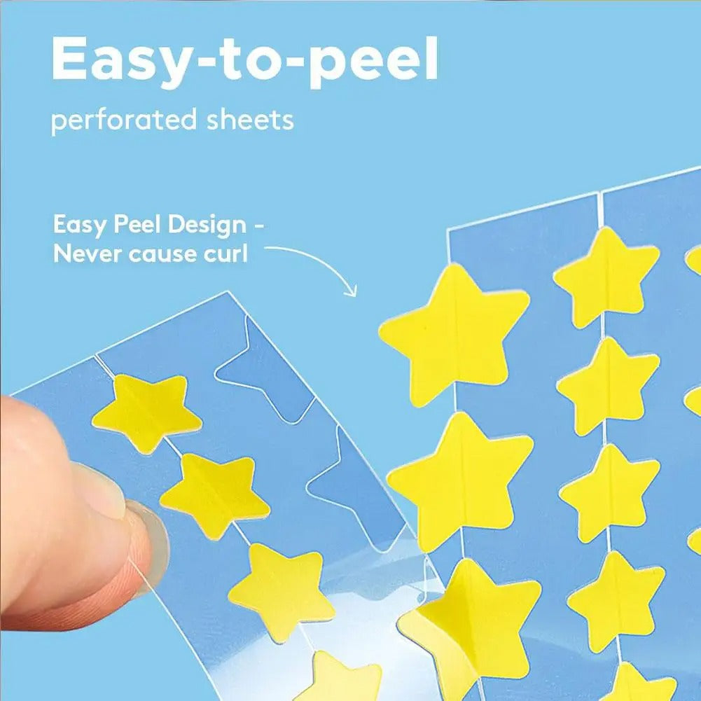 Colorful Star Pimple Patch Acne Colorful Invisible Acne Removal