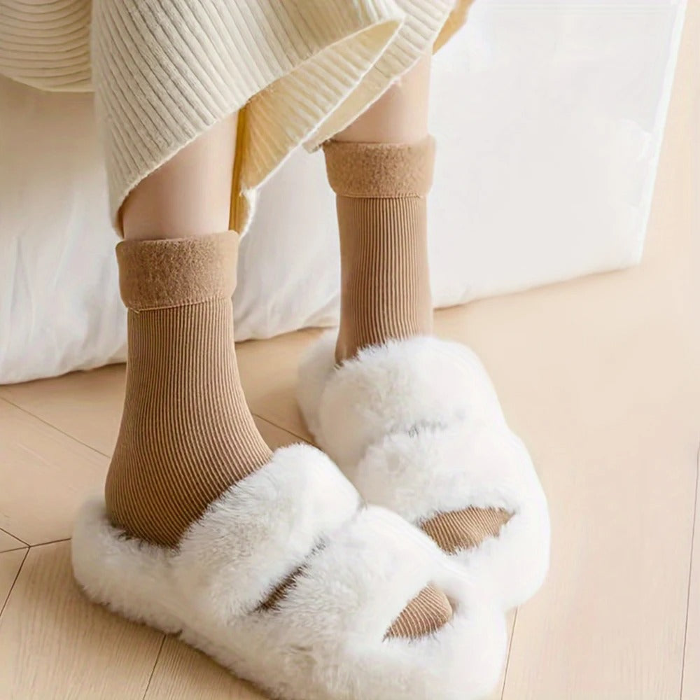 5/10/20 Pairs Women Winter Thicken Warm Short Socks