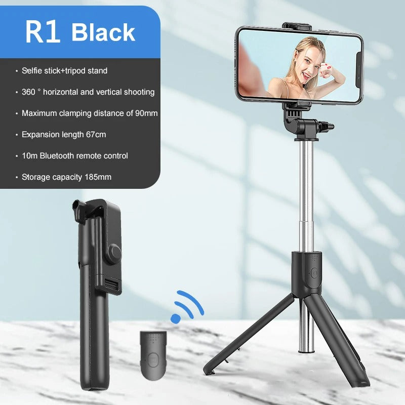 Handheld 360 Degree Flexible Sports Camera Monopod Stand