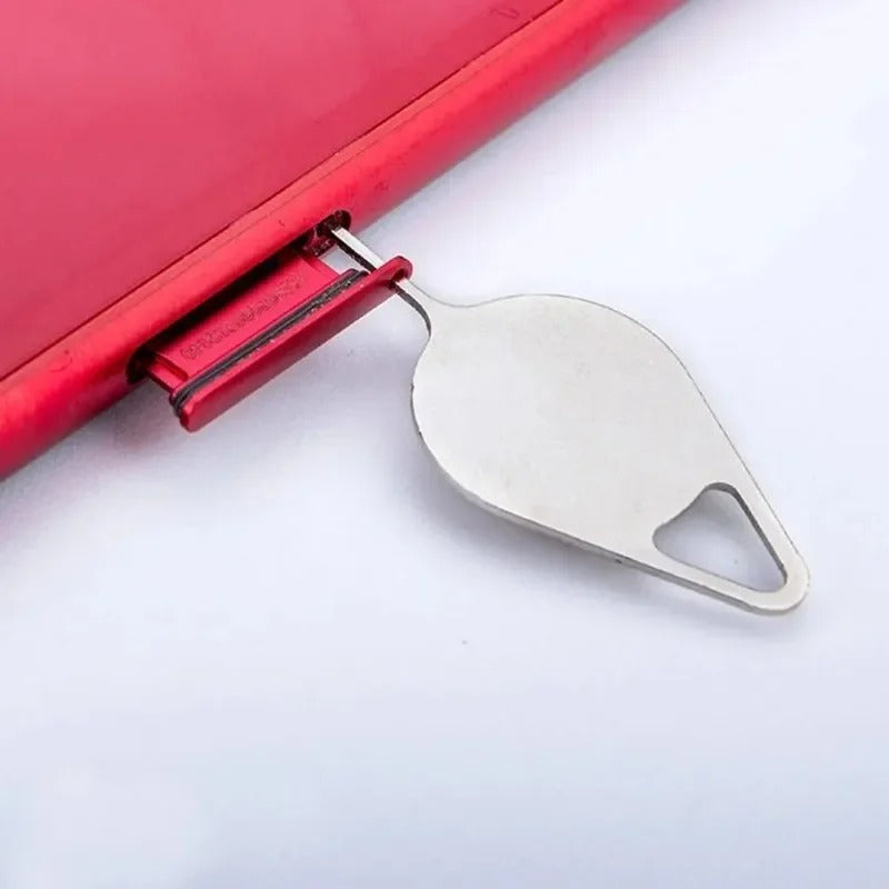 20pcs Universal Sim Card Tray Removal Eject Pin Key Tool Stainless Steel