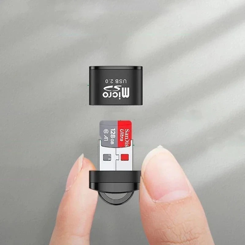 Mini USB for Micro SD  USB 2.0 Mobile Phone Memory Card Reader