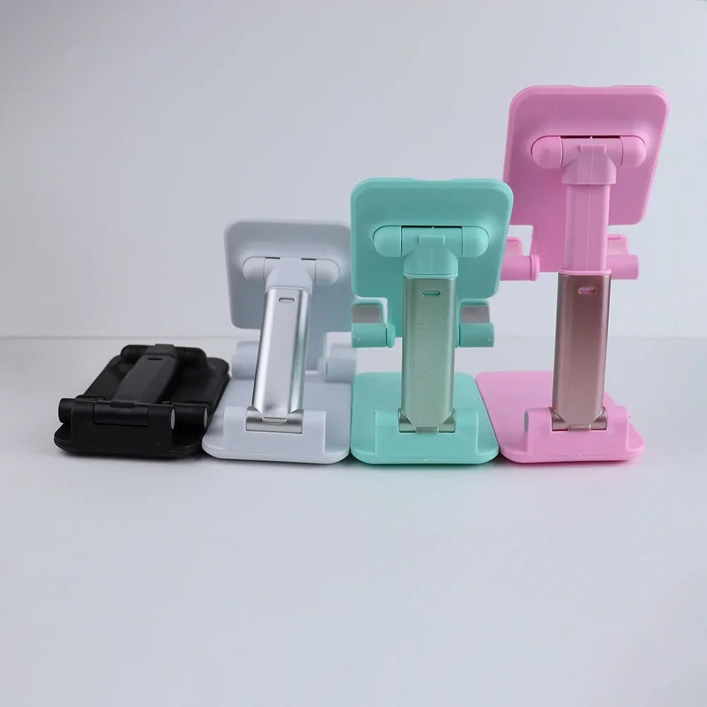 Foldable Desktop Phone Holder Fashion Mirror Design