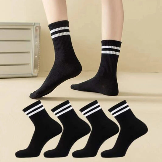 4 Pairs Versatile Women's Socks Simplicity