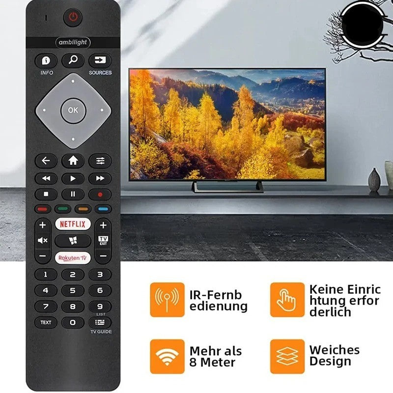 BRC0884402/01 Remote Control Replacement for Philips