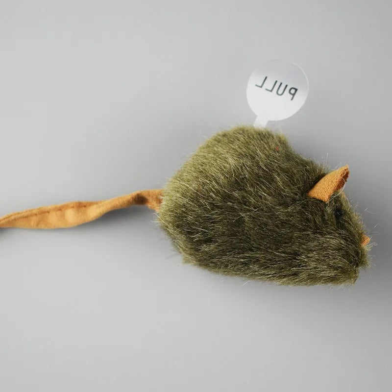 Funny Plush Cat Toy Simulation Mouse Automatic