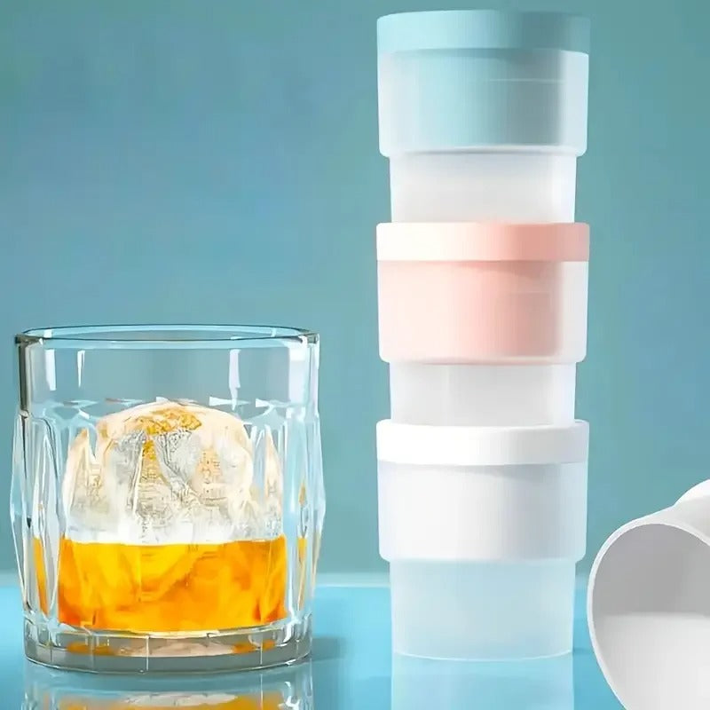 Silicone Ice Ball Mold Round Ice Bucket Summer Homemade DIY Refrigerator