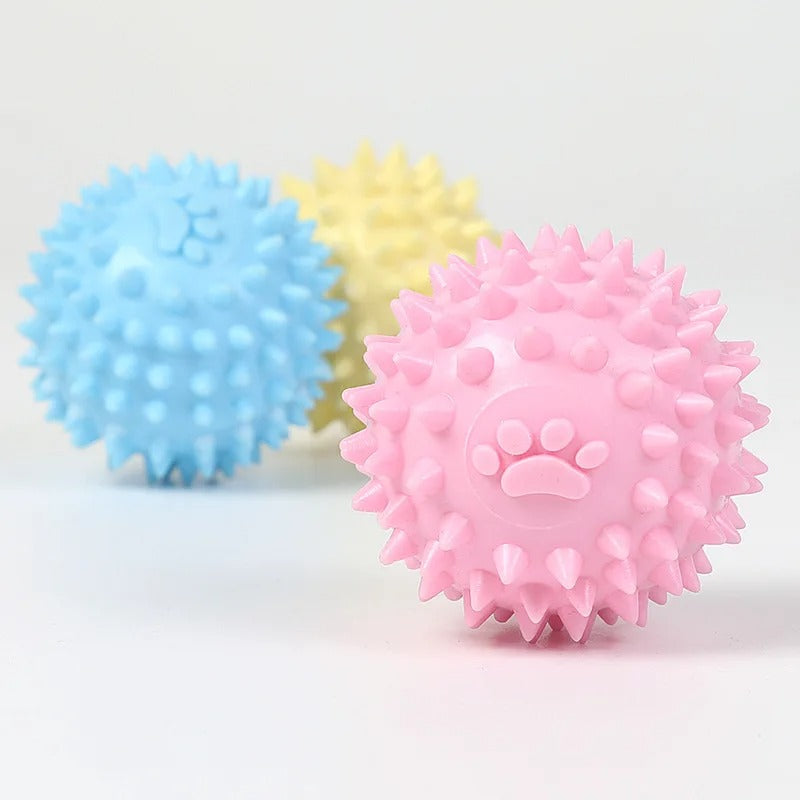 Dog Chewing Toy Interactive Rubber Ball