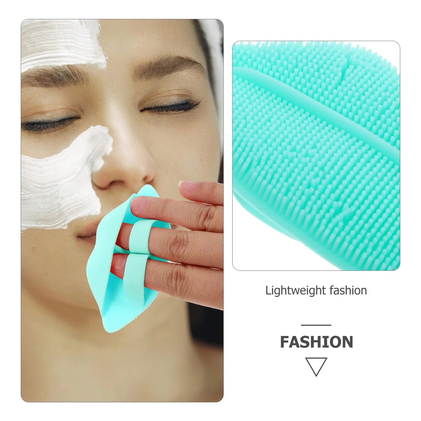 3Pcs Lip Brush Facial Cleansing Brushes For Care Tools