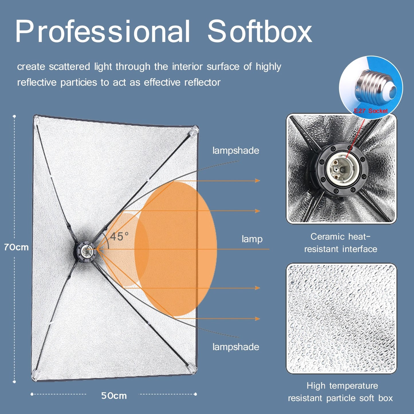 Professional Photography soft box Lighting soft box With Tripod