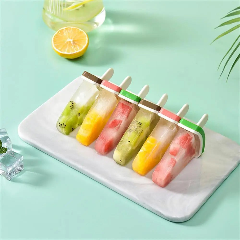 Ice Cream Mold With Cover Watermelon Shape Mold DIY Homemade