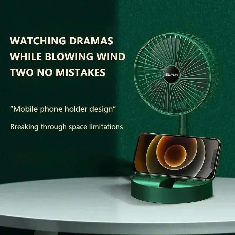 Desktop Foldable Retractable Small Fan