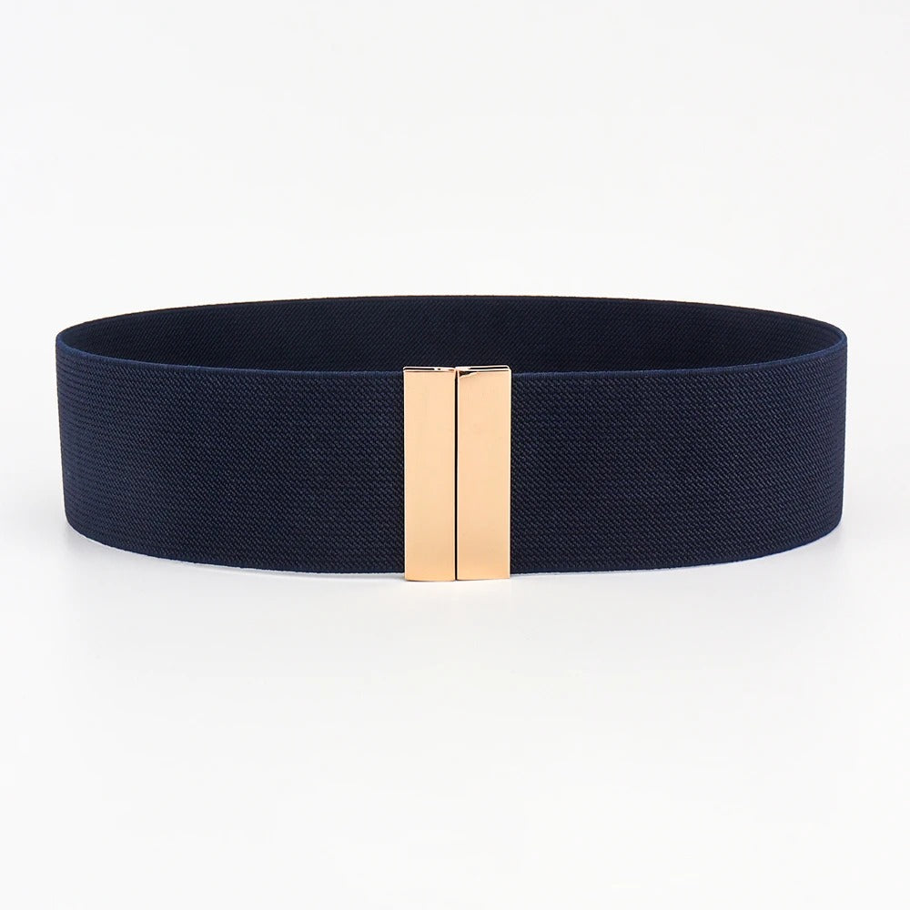 High Quality Belts for Women Black Waist Elastic Ladies Band