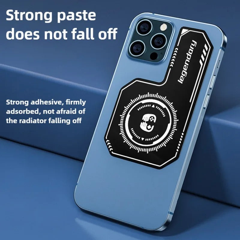 1Pcs Mobile Phone Cooling Plate Compatible Magnetic/ Back-clip Radiator