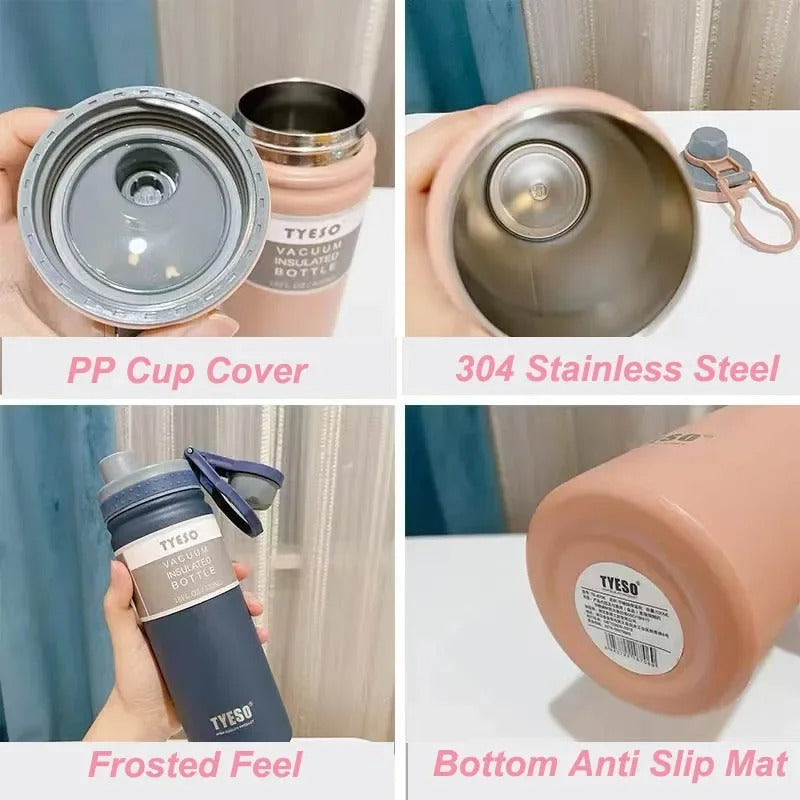 Vacuum Flask Insulated Water Bottle Travel Cup