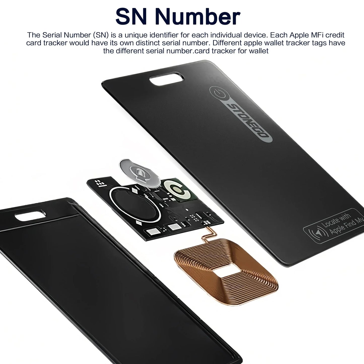 Wallet Anti-loss Card Location Tracking Smart