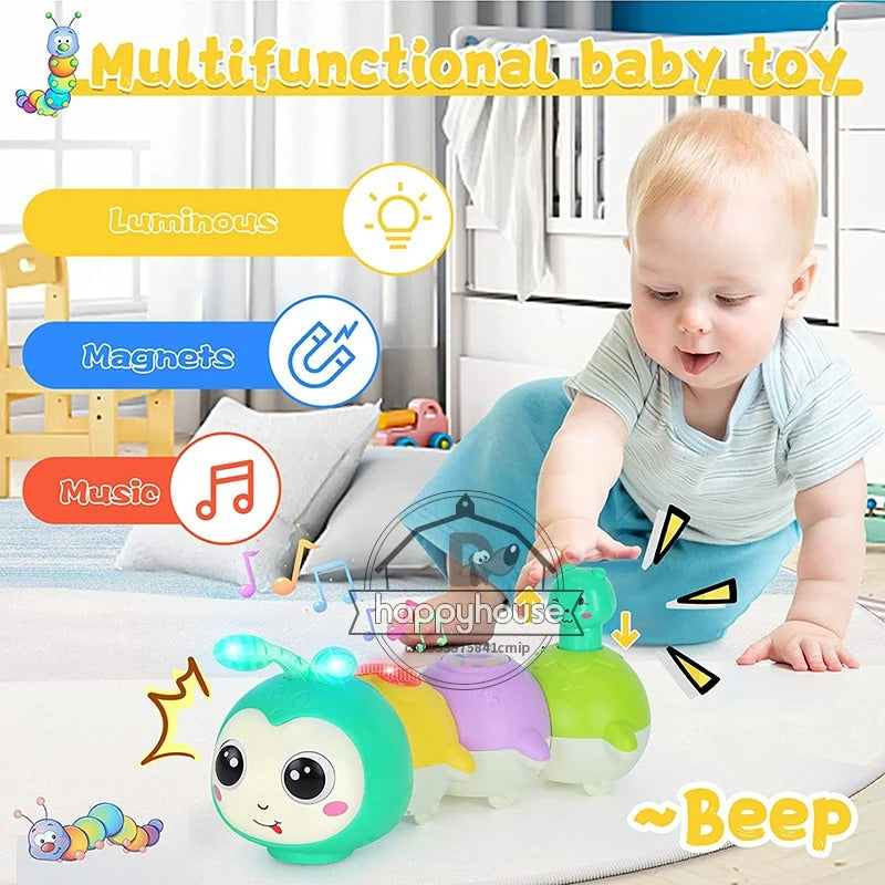 Crawling Baby Toys 6 to 12 Months Toddler Light up Musical Toys