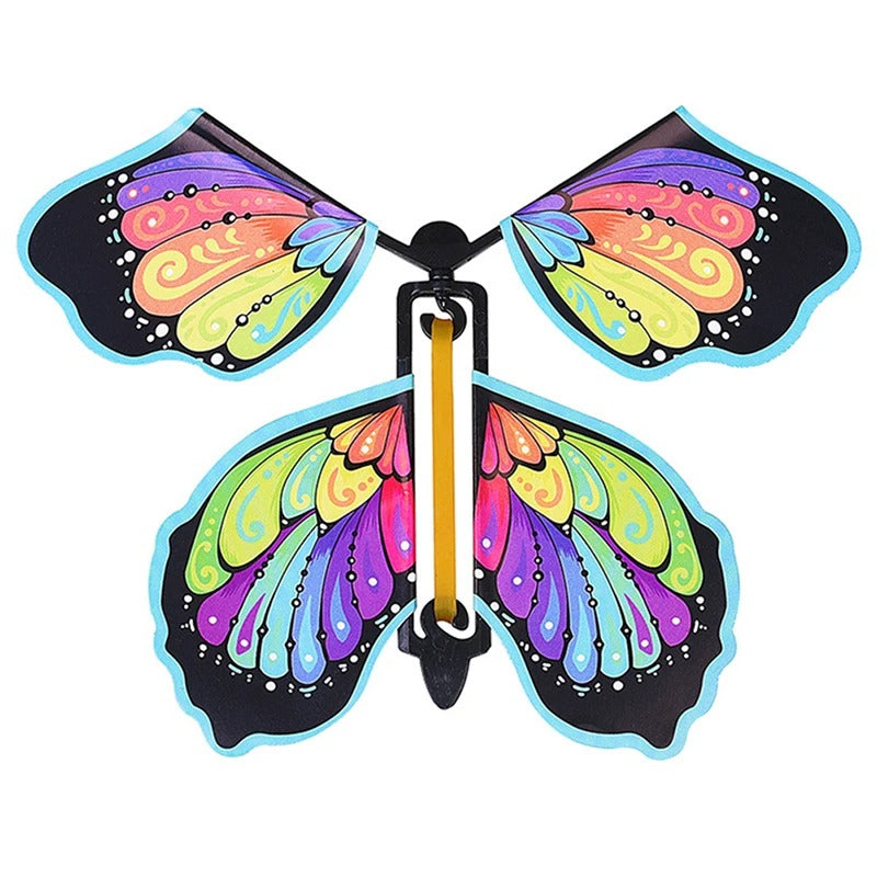 10PCS Magic Wind Up Flying Butterfly Surprise Box