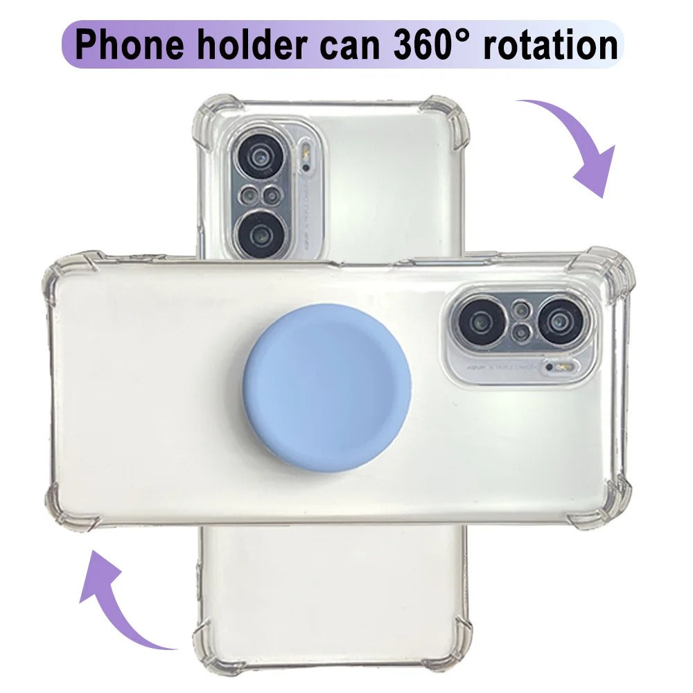 Silicone Round Popping Grip Sockets Finger Ring Phone Holder