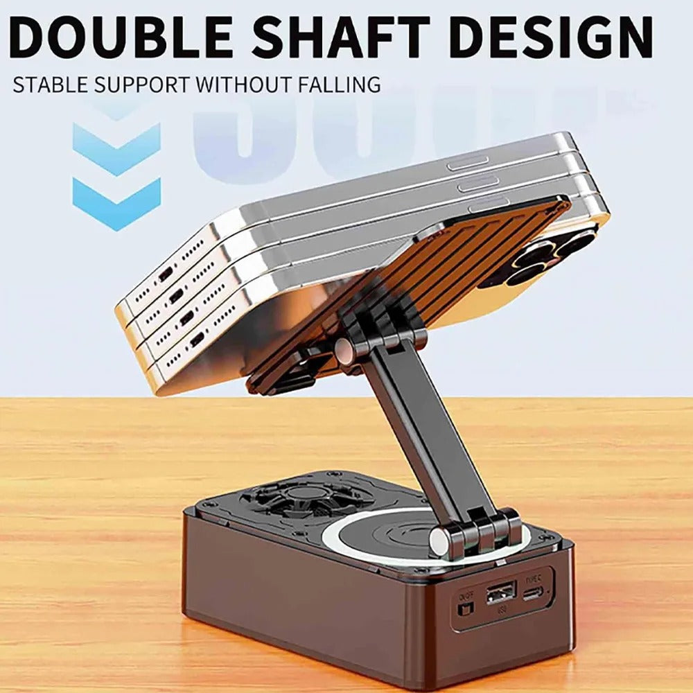 3-in-1 Car Phone Holder with 9D Audio Wireless Speaker