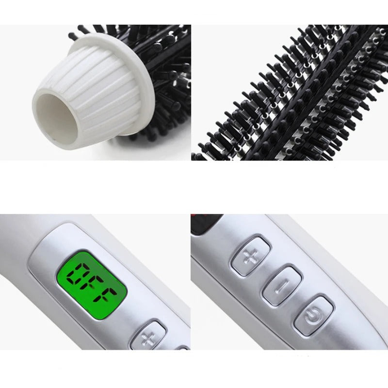Hair Curler Hot Brush Hair Straightening Electric Brush