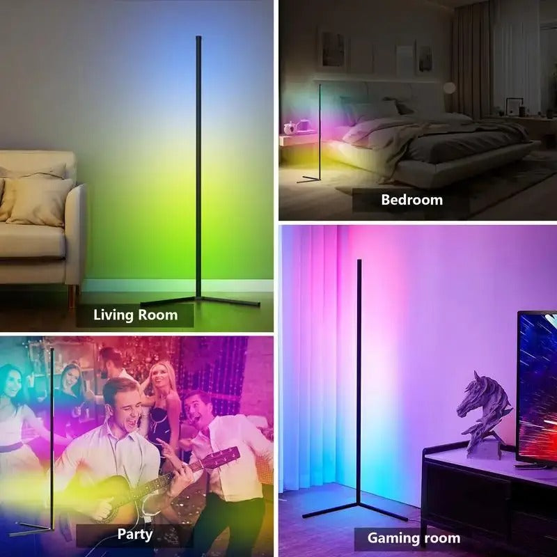 RGB Dream Color Floor Lamp with Music Sync Modern
