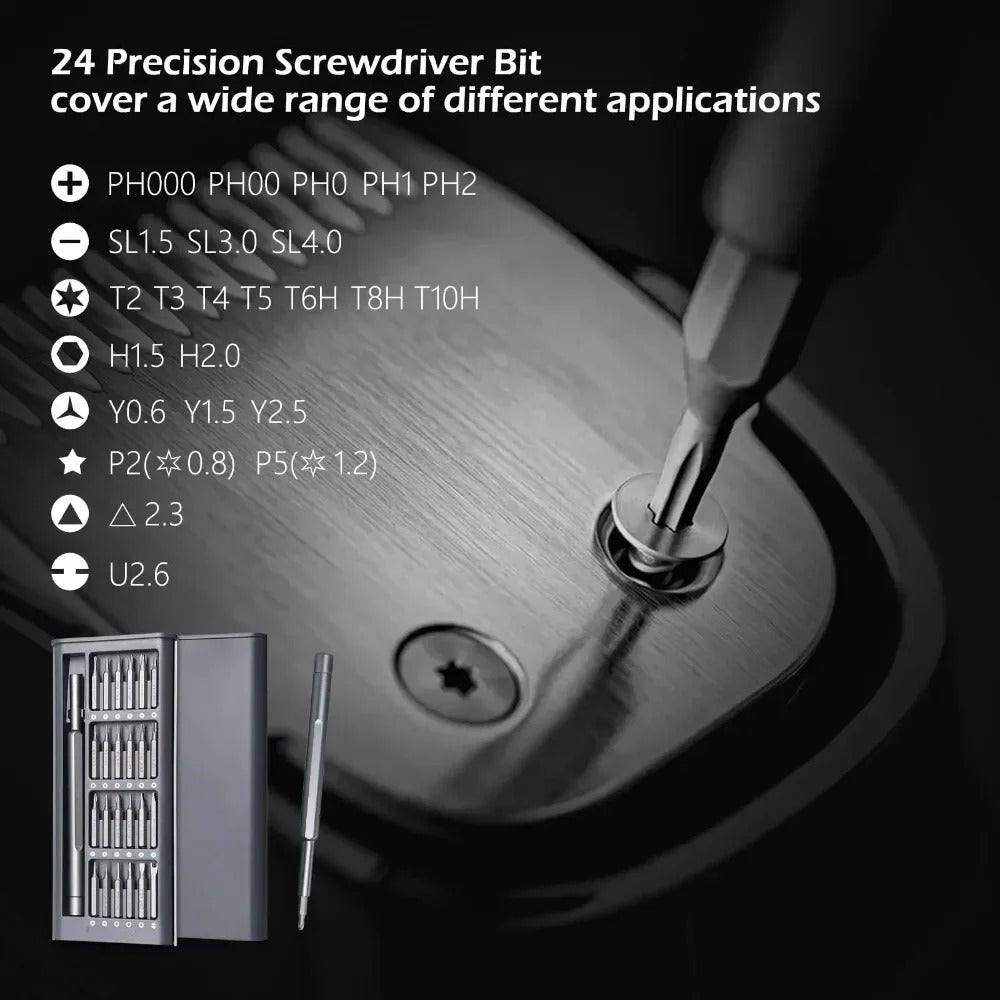 Precision Screwdriver Set 25 in 1 Screw Driver