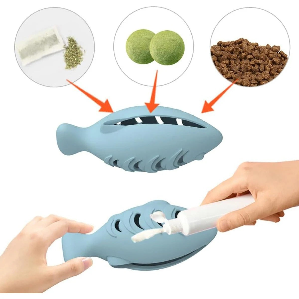 Interactive Cat Toy for Indoor Cats Food Dispenser