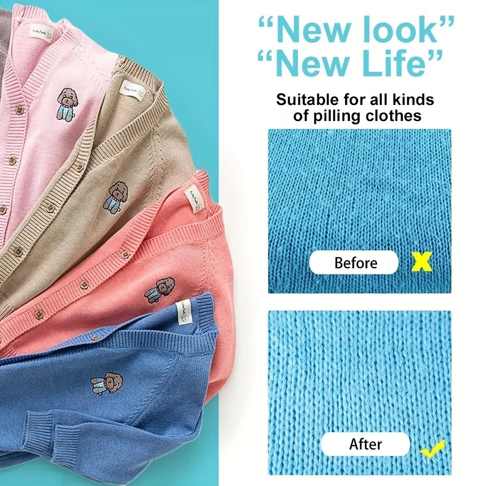 Electric Lint Remover - Battery Powered Hairball Trimmer