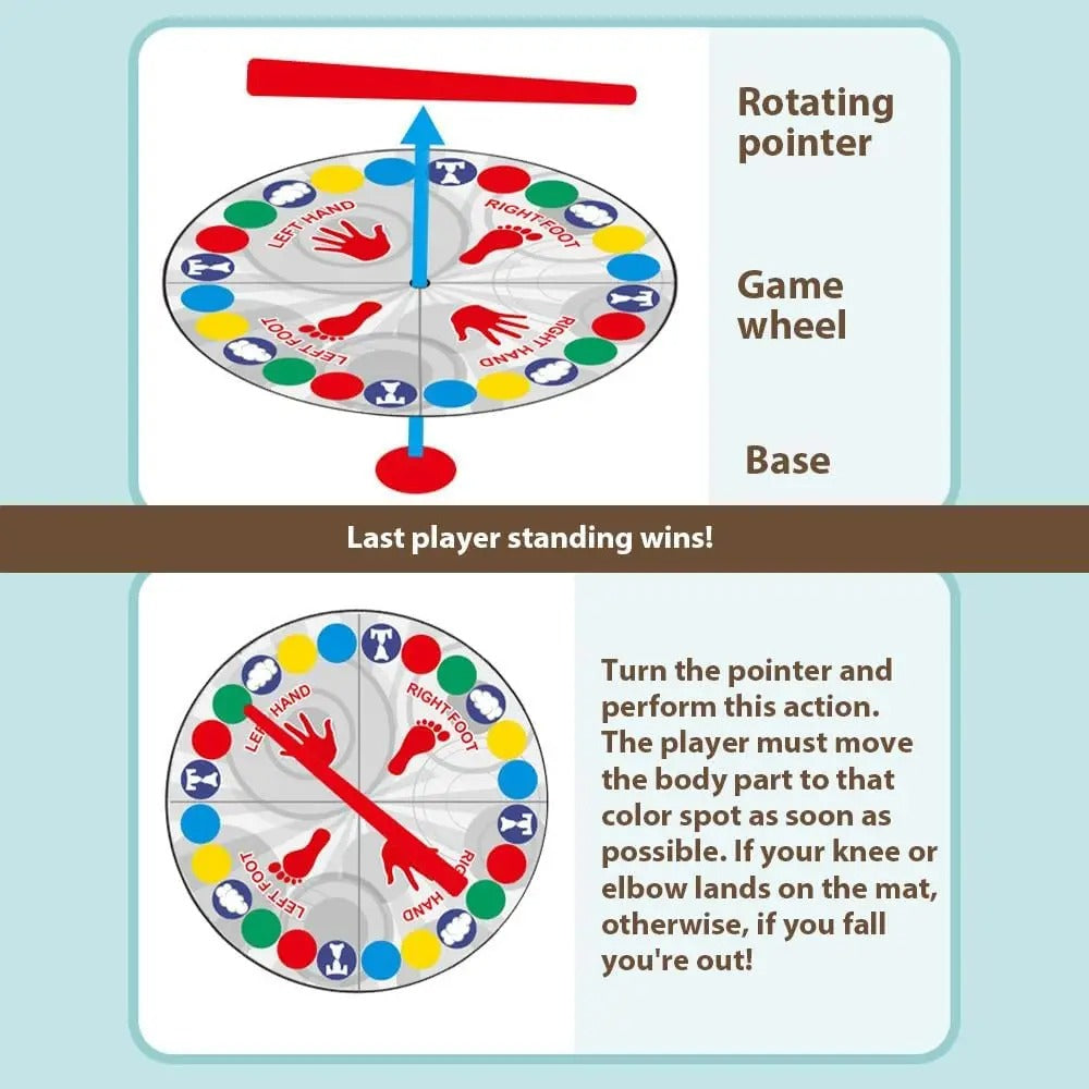 Twister Game Twister Funny Balance