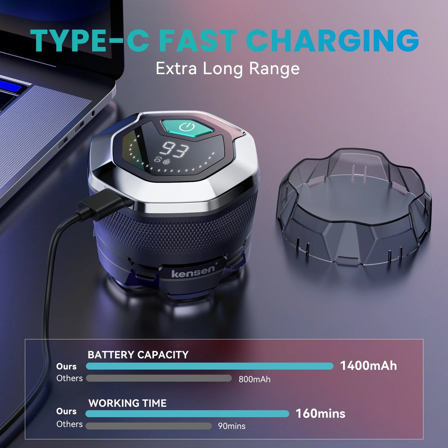 Electric Head Shavers for Men Magnetic Razor Hair Trimmer