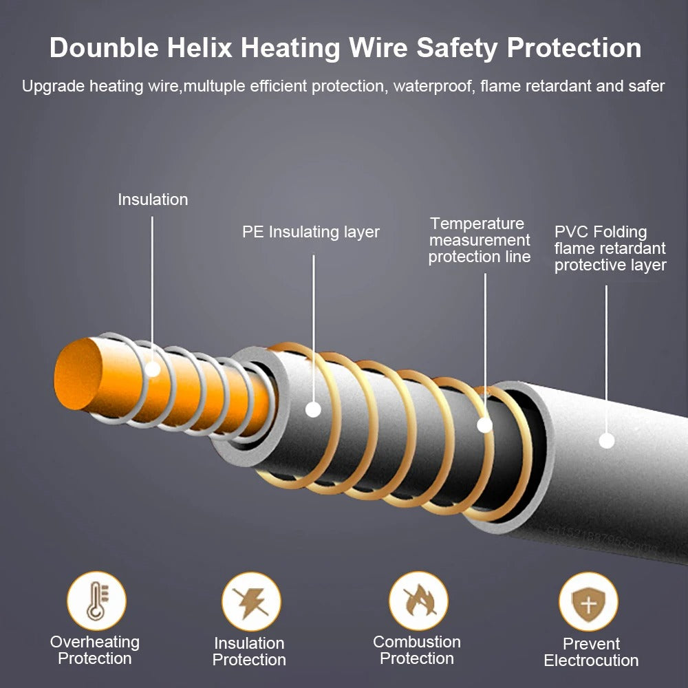 Electric Blanket 220V Thicker Automatic Thermostat