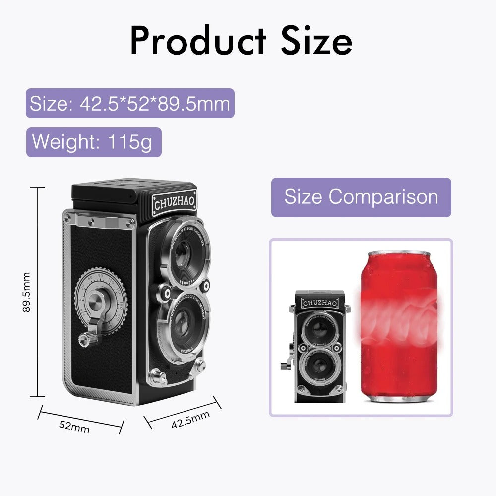 Mini Retro Digital Camera with 1.54inch Screen 1080p