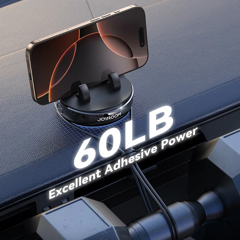 Dashboard Car Phone Mount Holder One-Handed  Holder For  360° Rotation