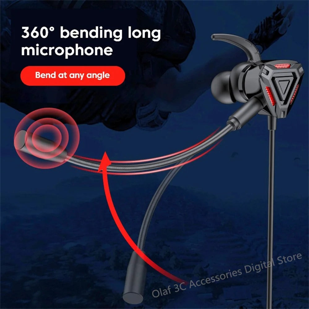 3.5mm Wired Headphones Gaming Headset