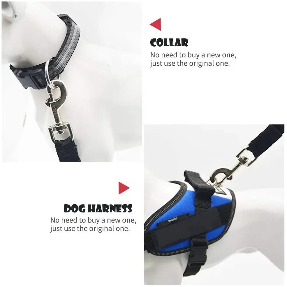 Adjustable Pet Cat Dog Car Seat Belt Pet Seat Vehicle