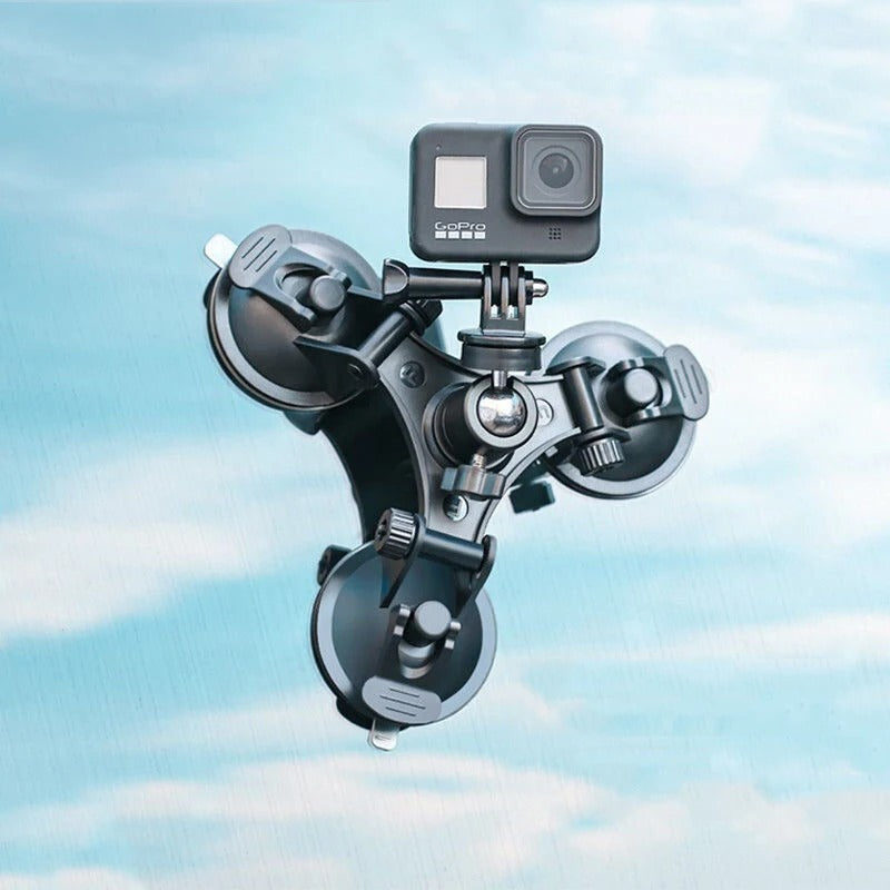 Suction Cup Camera Car Mount Phone Holder