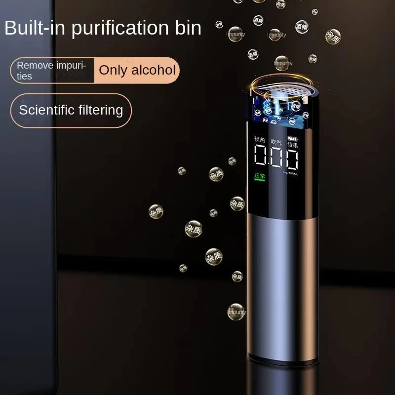Automatic Alcohol Tester Electronic Breathalyzer LED Display