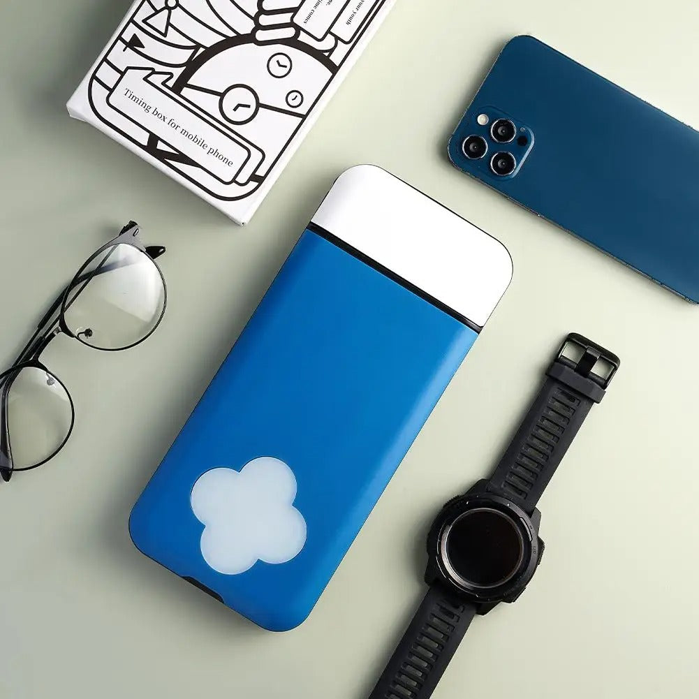 Phone Lock Box Timer Bag Portable Mobile Phone Safe Locking Case