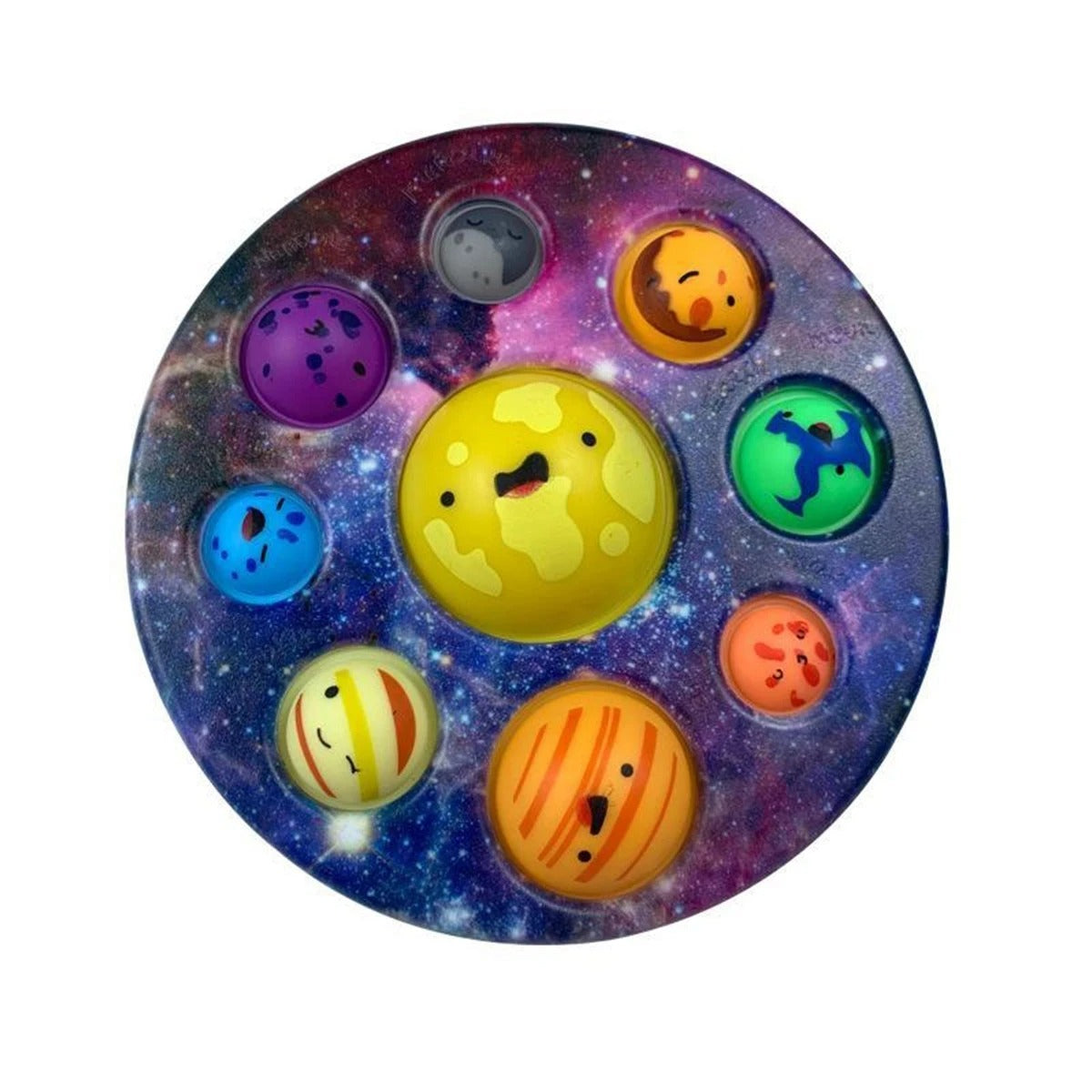 Eight Planets Dimple Push Bubble Fidget Toys